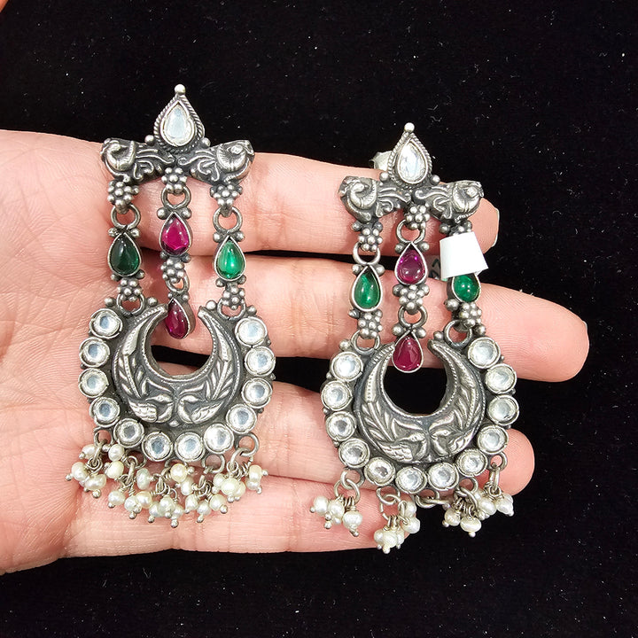 Silver Fusion earrings