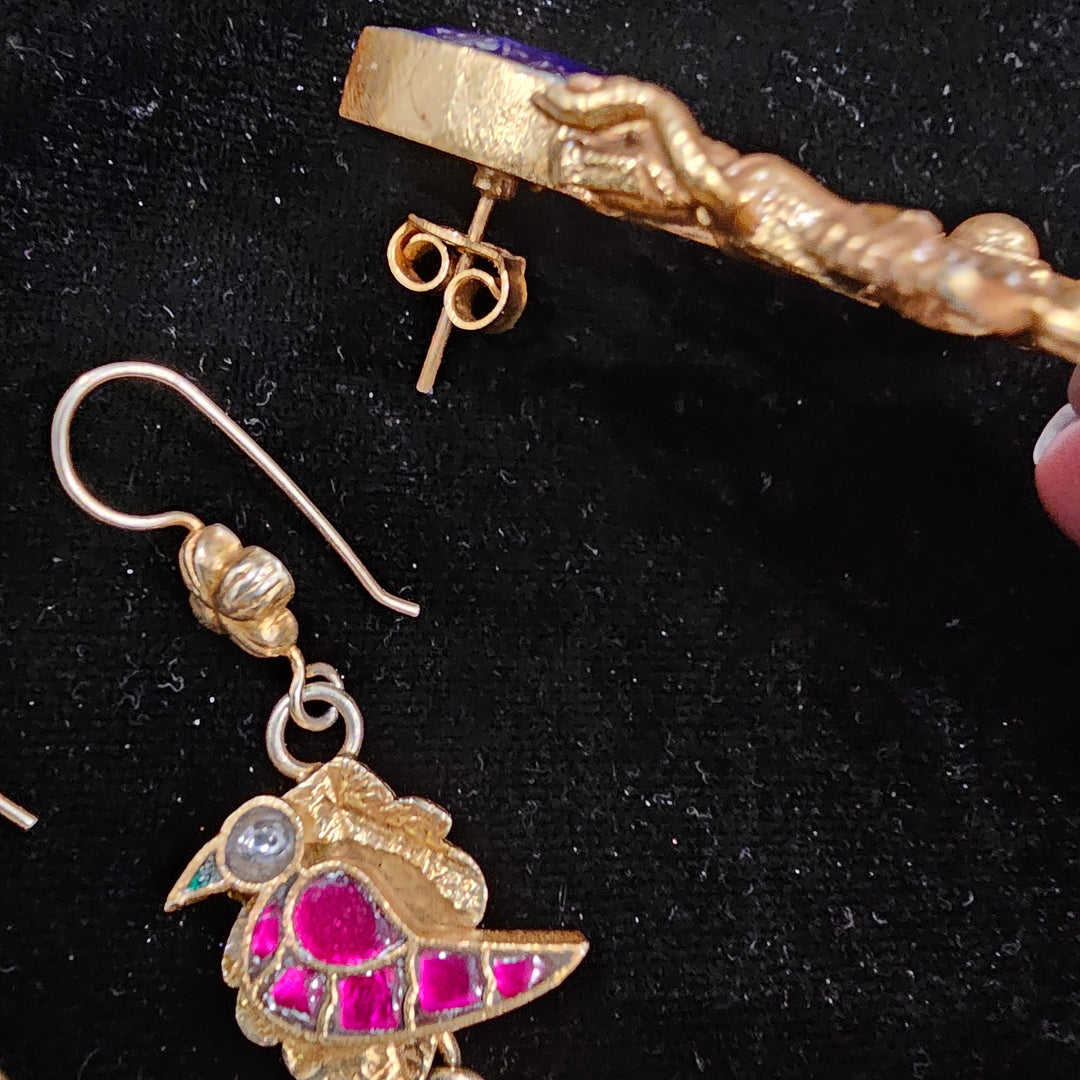 Silver Fusion earrings