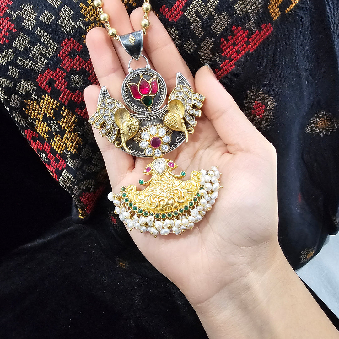 Fusion Kundan necklace