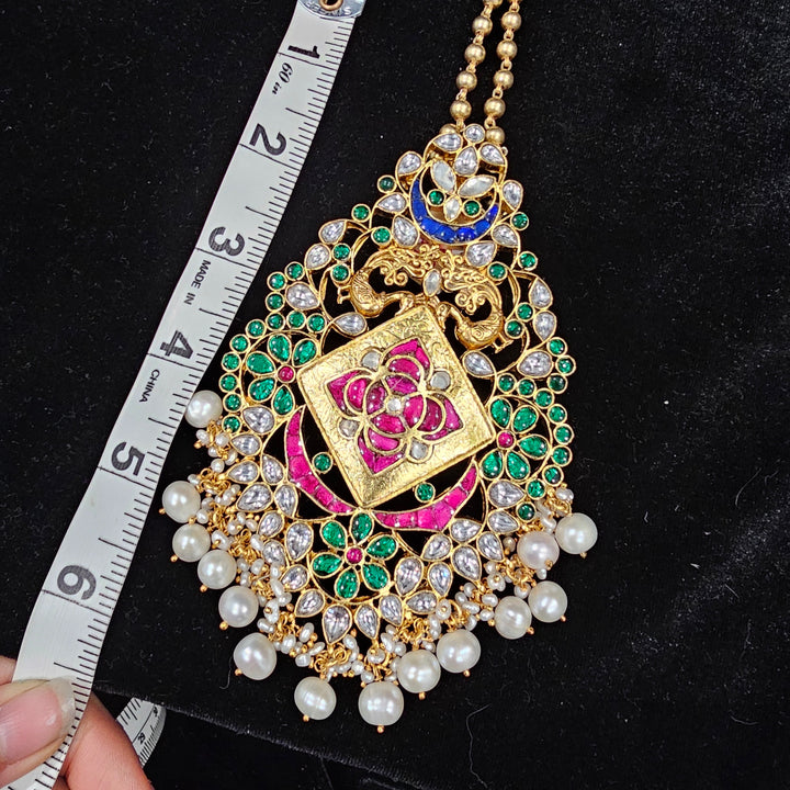 Fusion Kundan necklace