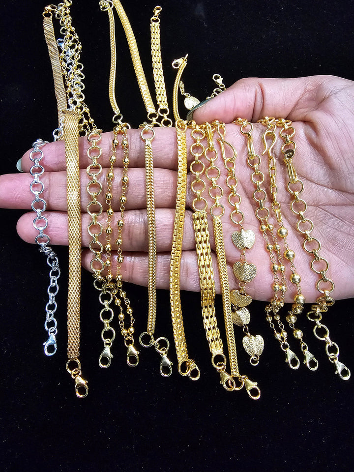 Silver Back Chains