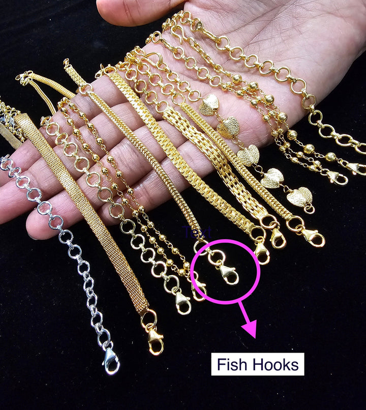 Silver Back Chains