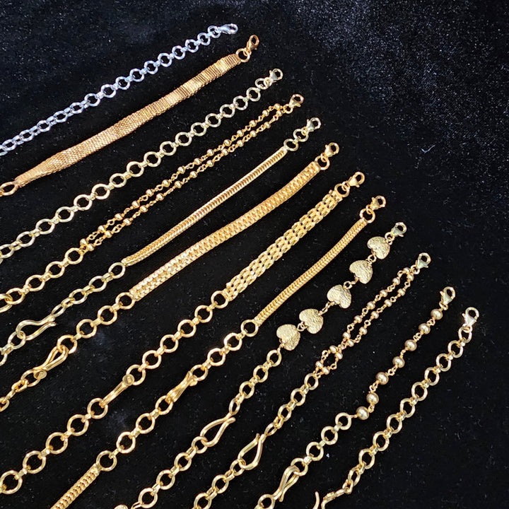 Silver Back Chains