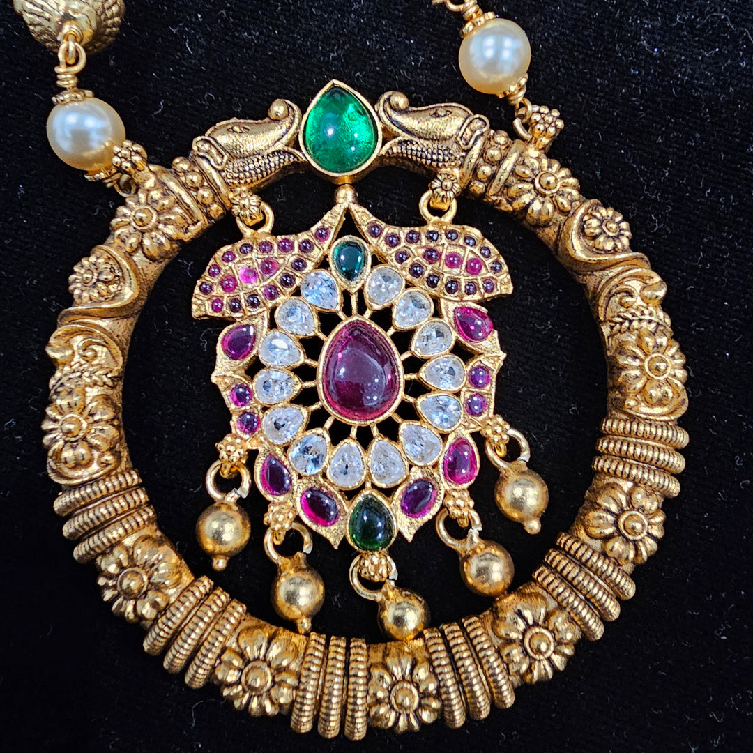 Nakshi beads necklace,