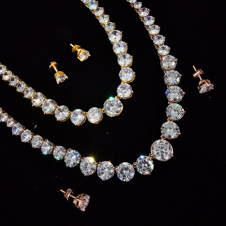 Big CZ necklace