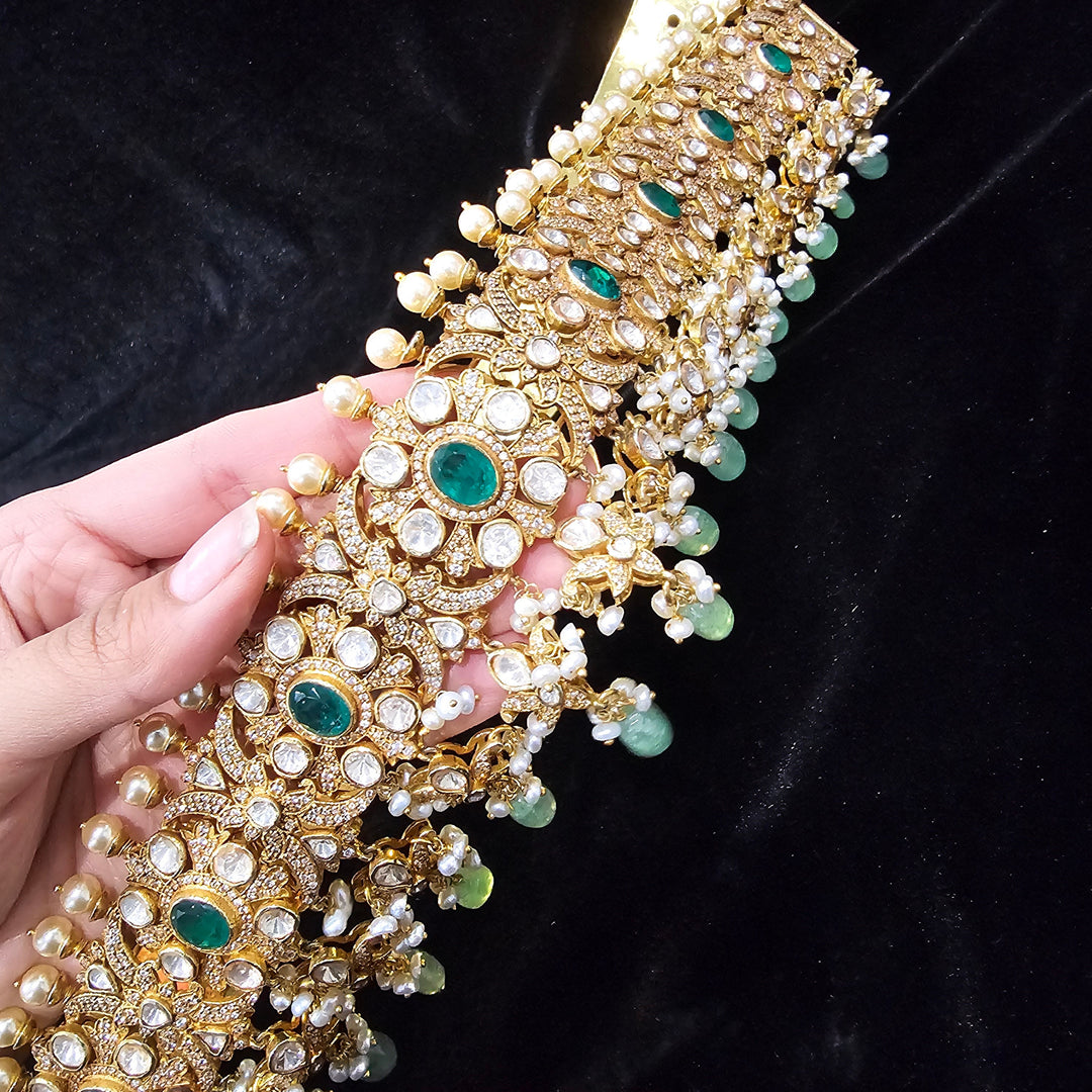 Silver Victorian vaddanam