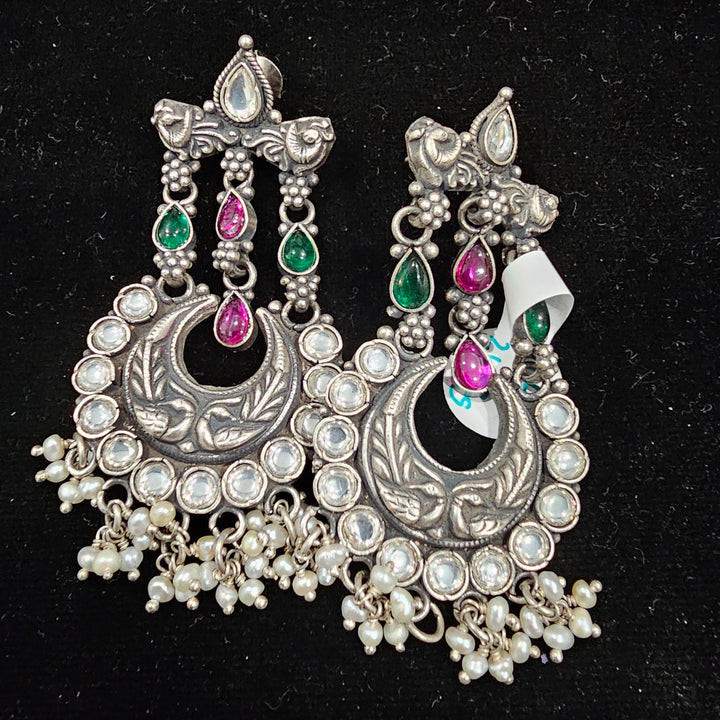 Silver Fusion earrings