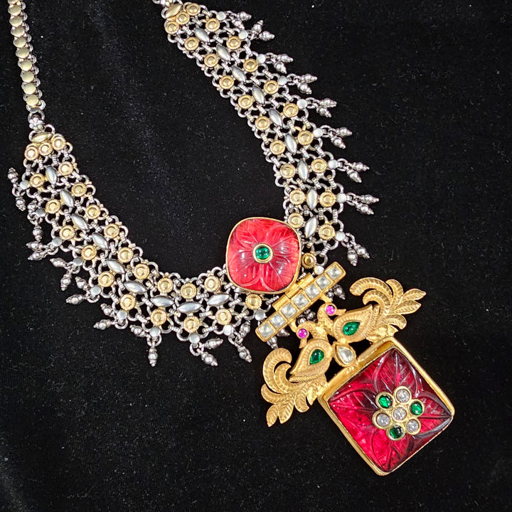 Dual tone necklace