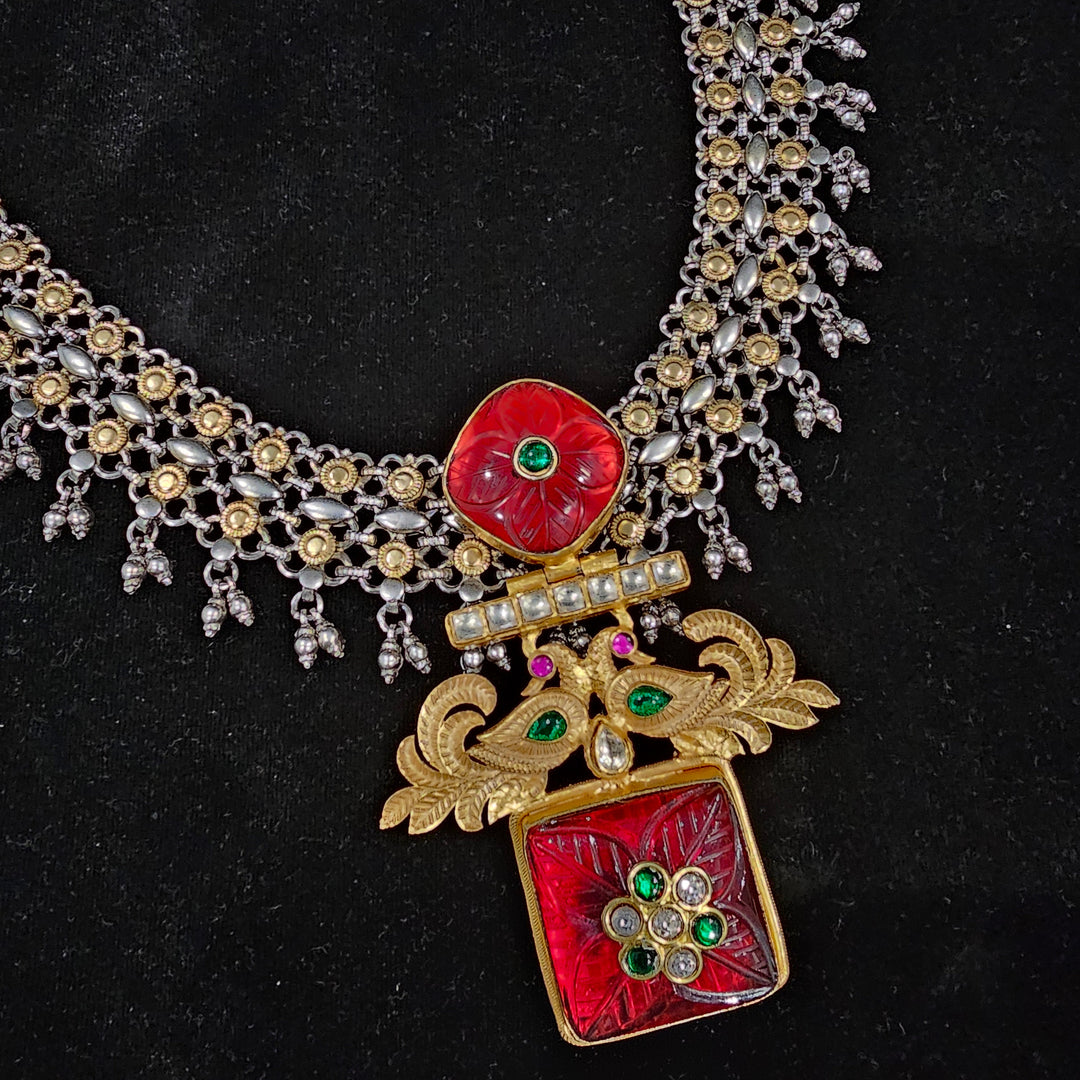 Dual tone necklace