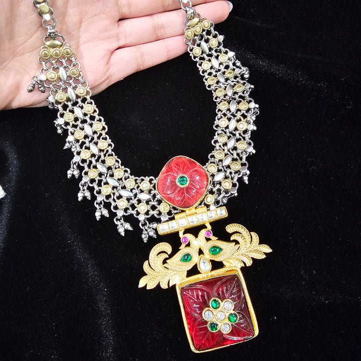 Dual tone necklace