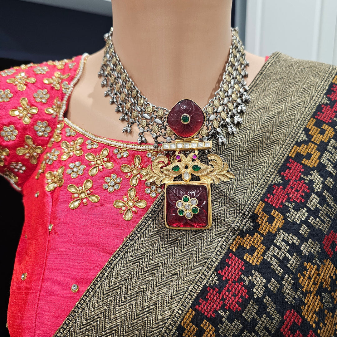 Dual tone necklace