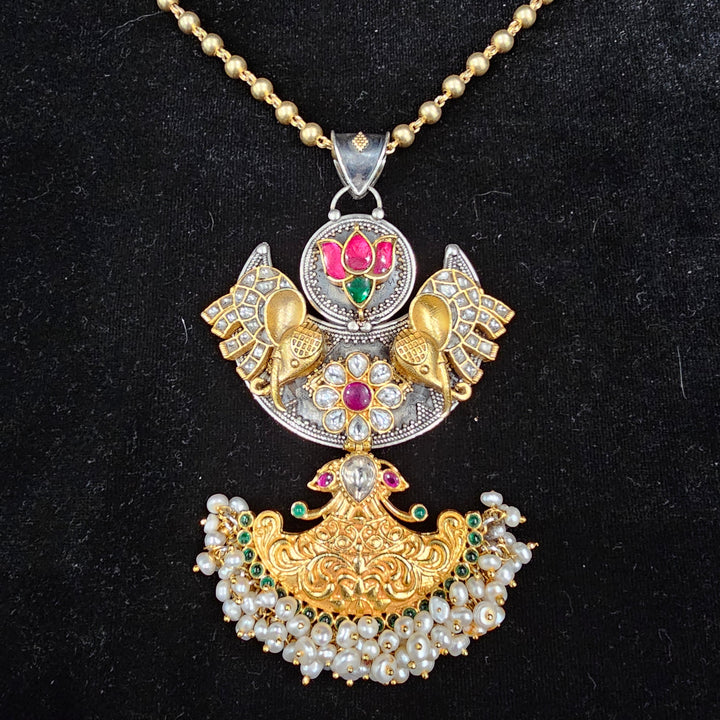 Fusion Kundan necklace