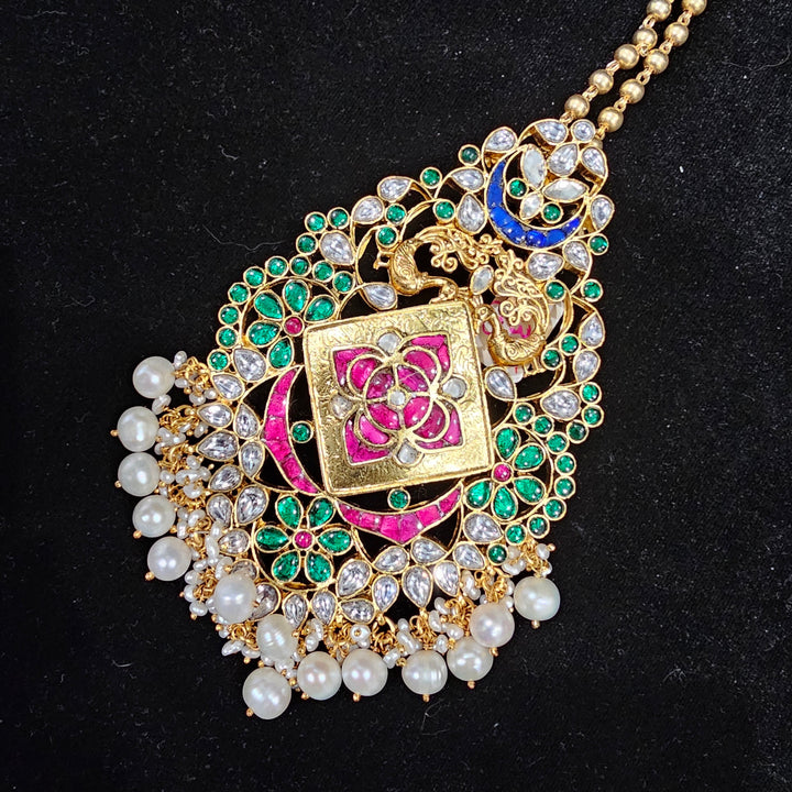 Fusion Kundan necklace
