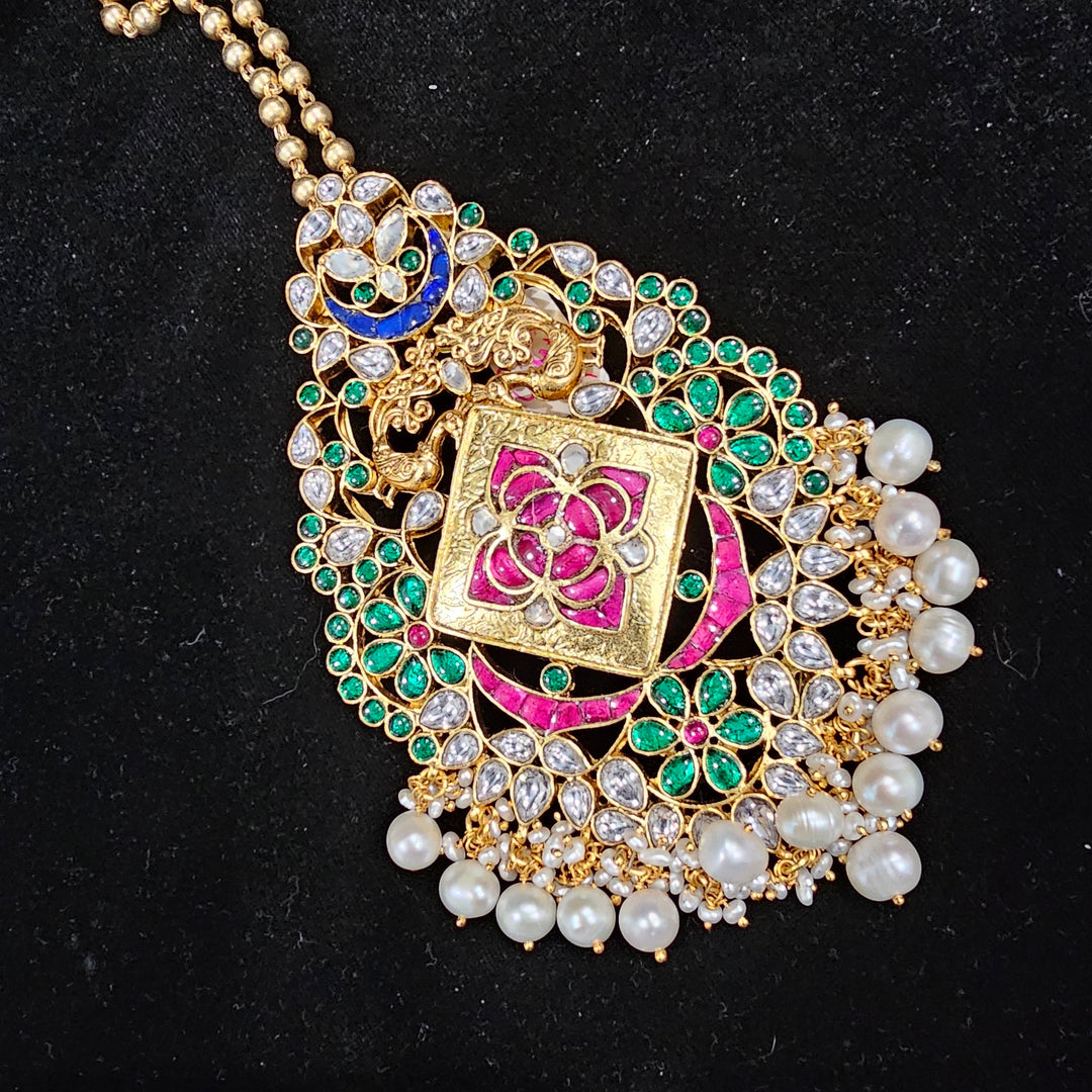 Fusion Kundan necklace