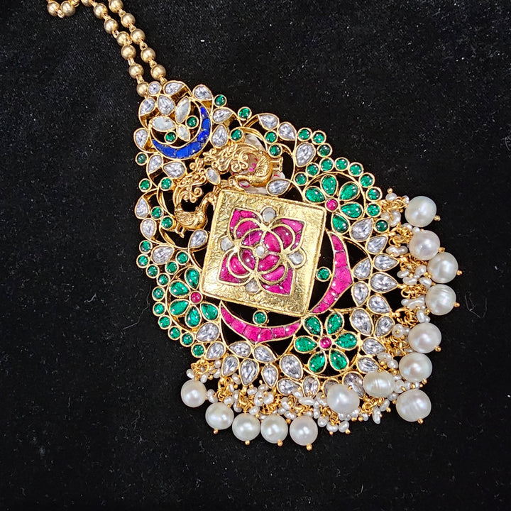 Fusion Kundan necklace