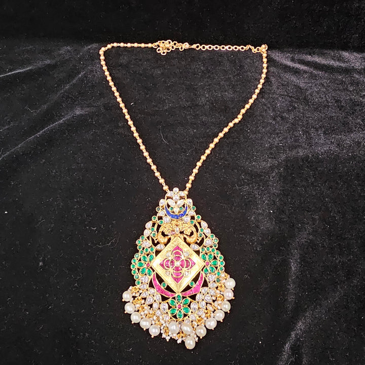 Fusion Kundan necklace