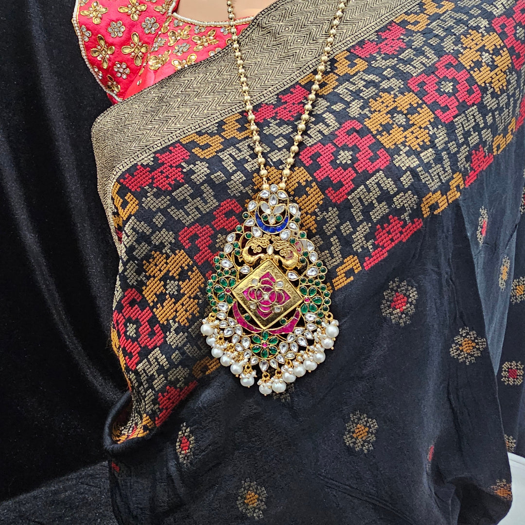 Fusion Kundan necklace