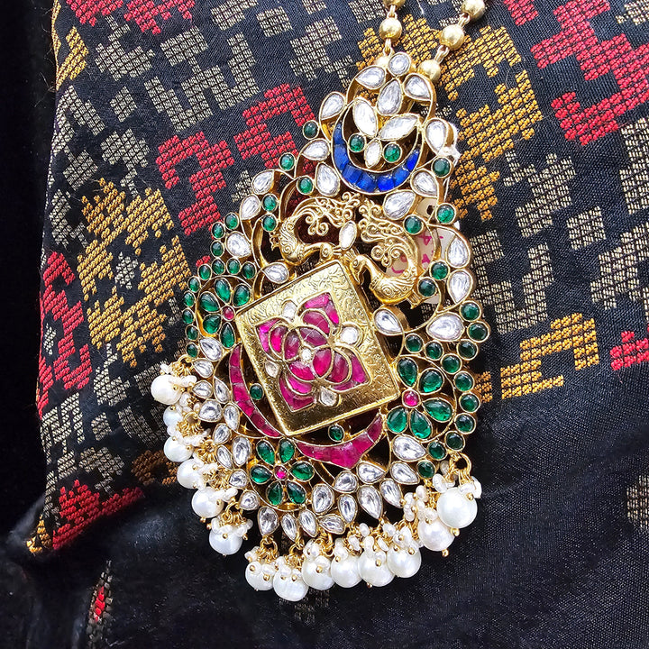 Fusion Kundan necklace