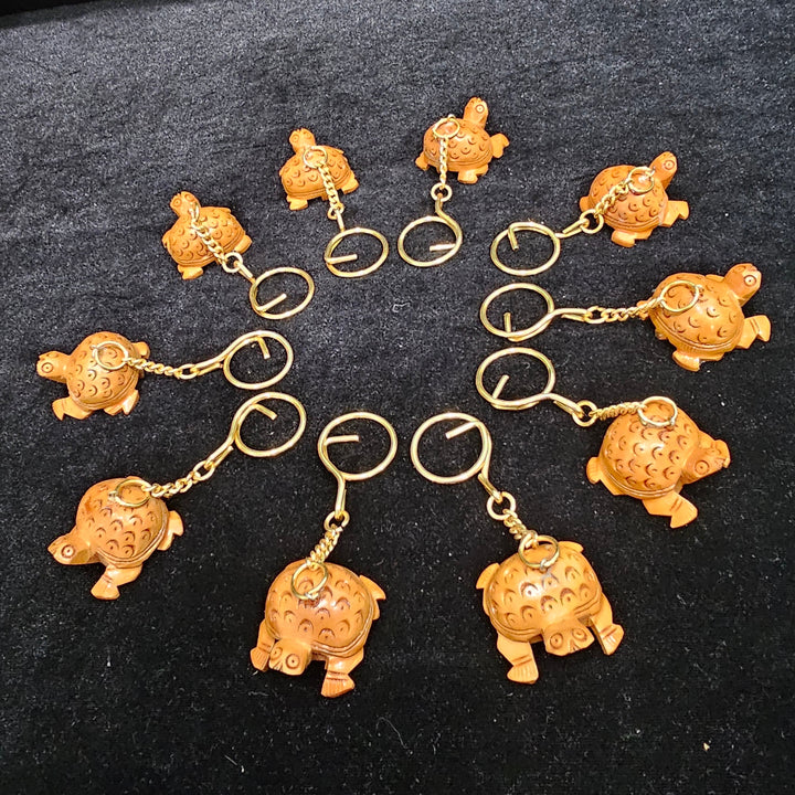 Handmade turtle key chains