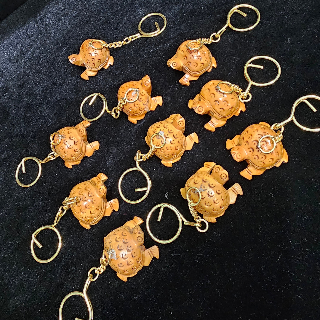 Handmade turtle key chains
