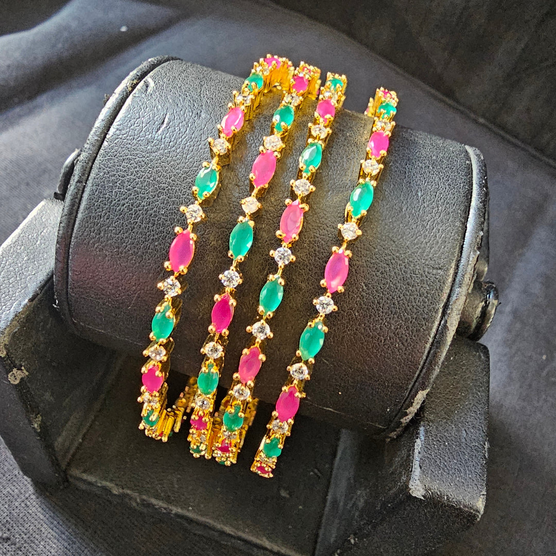 Pink and green set