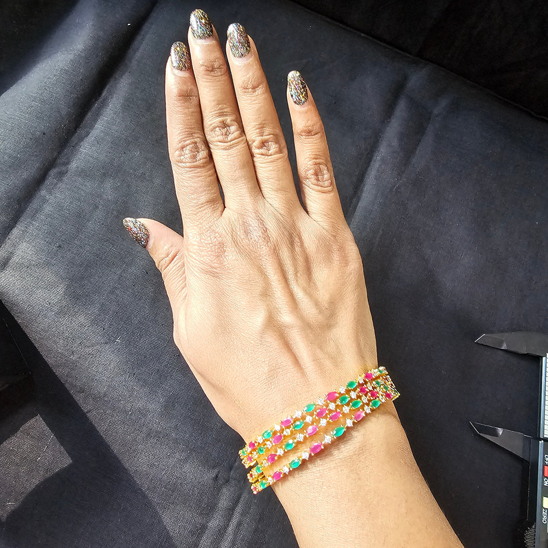Pink and green set