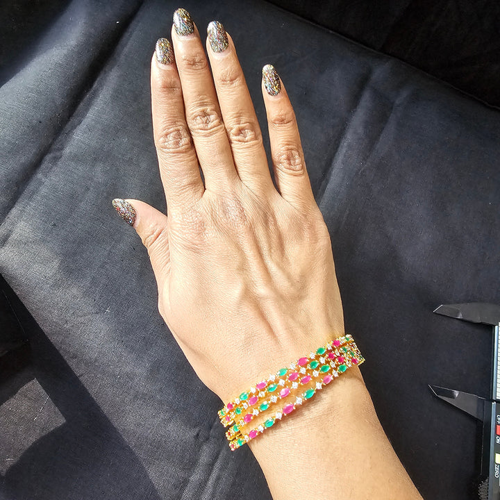 Pink and green set