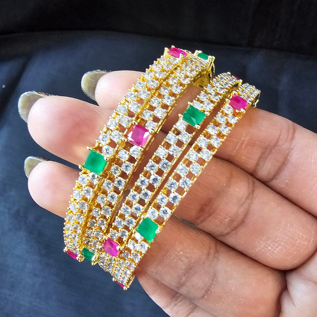 cz 4 Bangle set