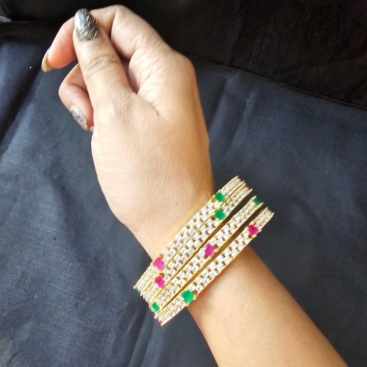 cz 4 Bangle set