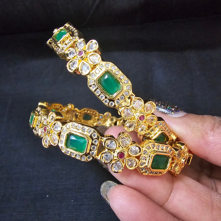 Green 2 Bangles set