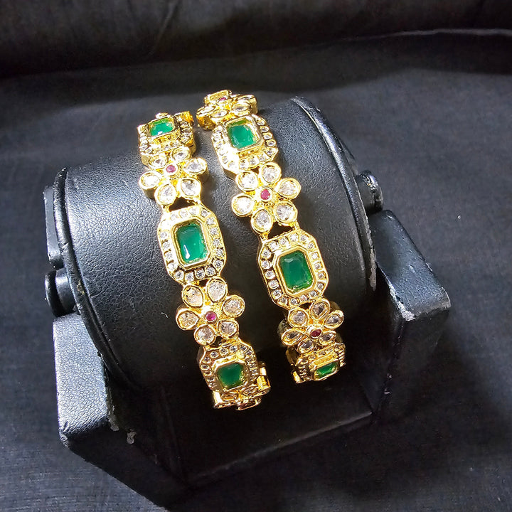 Green 2 Bangles set