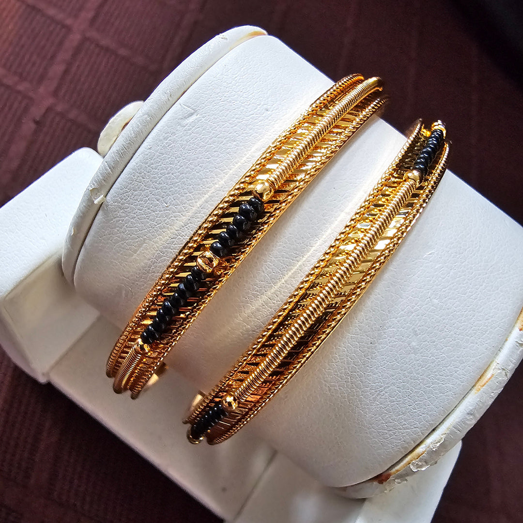 Plain Gold Plate bangles