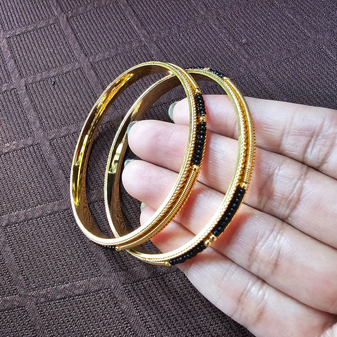 Plain Gold Plate bangles