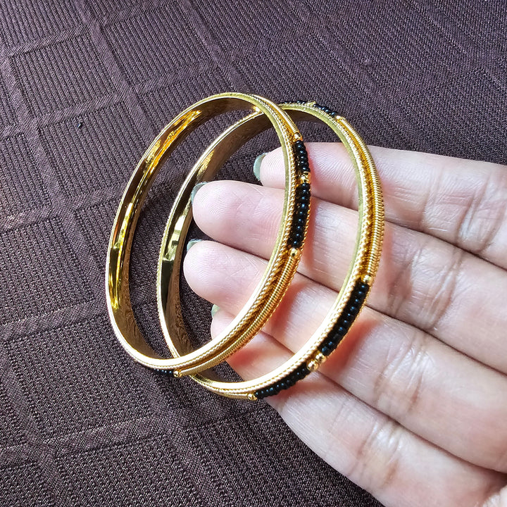 Plain Gold Plate bangles