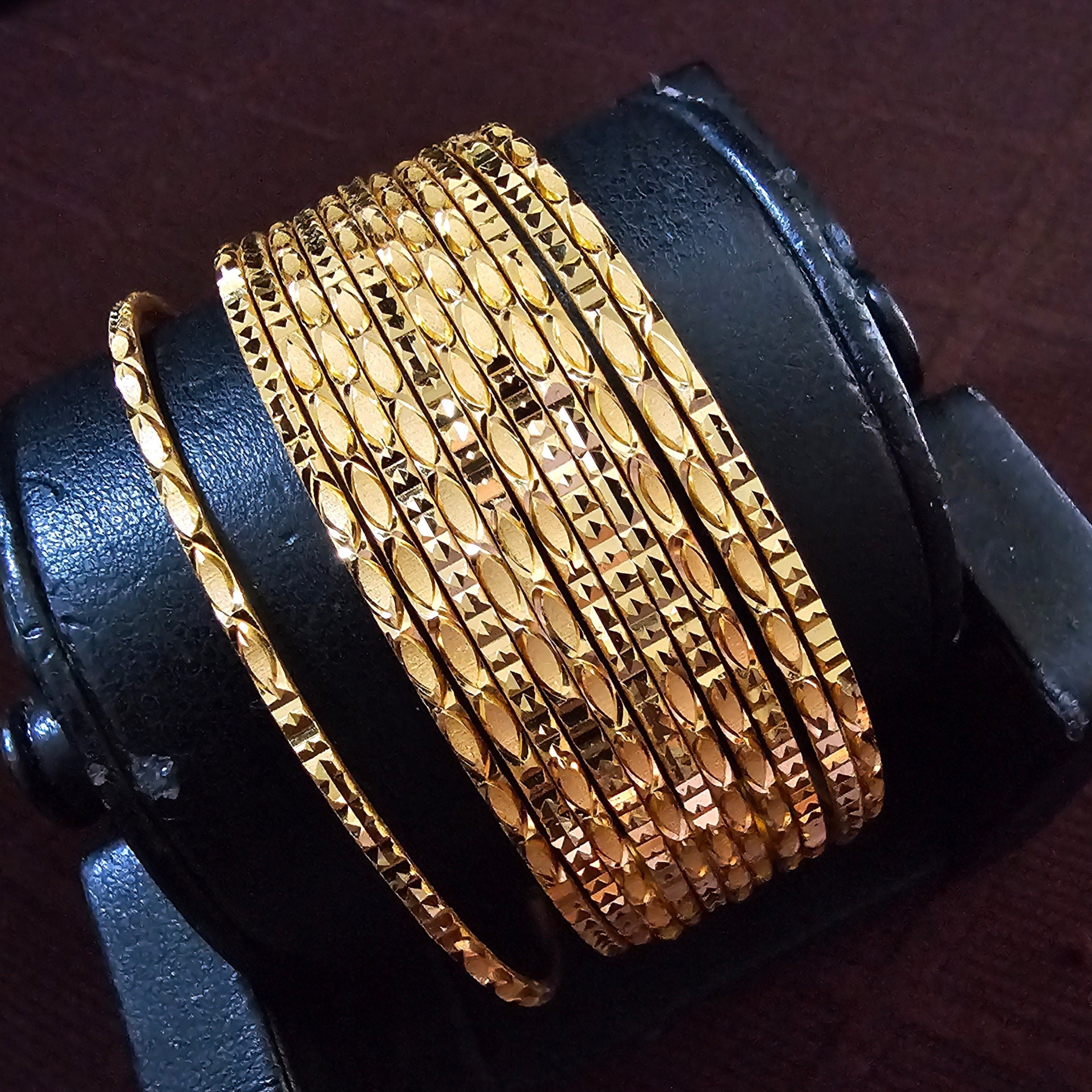 12 plain bangles-2626 – Nemali LLC
