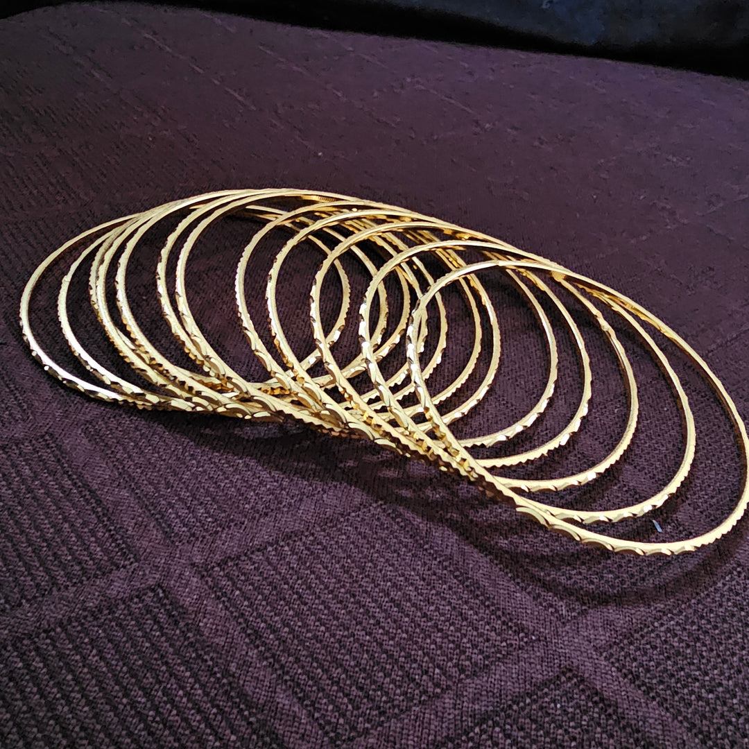 12 plain bangles-2626