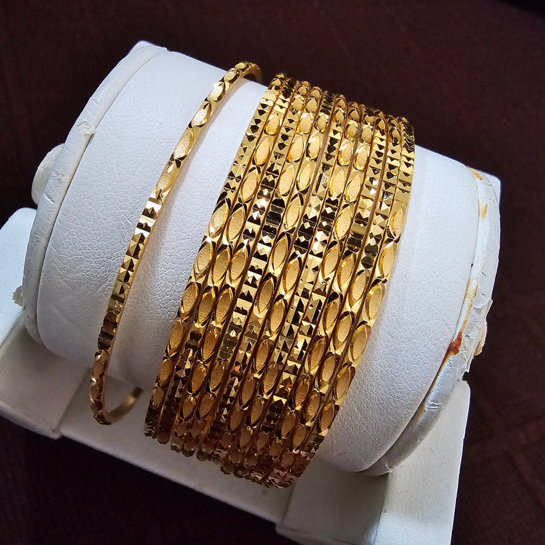 12 plain bangles-2626
