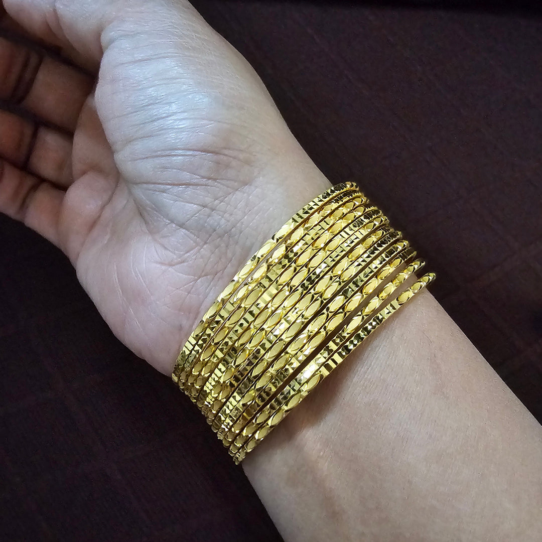 12 plain bangles-2626