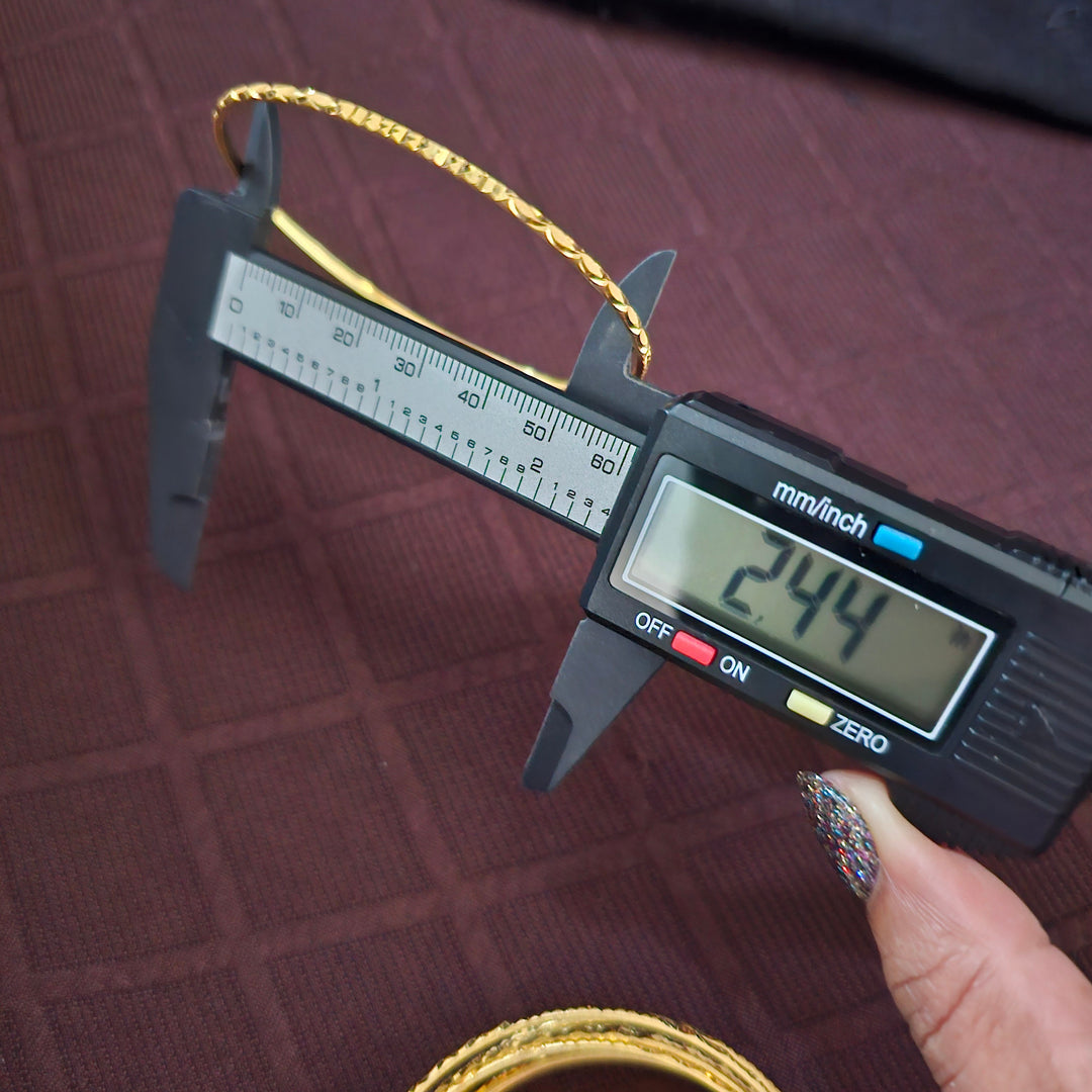 12 plain bangles-2626