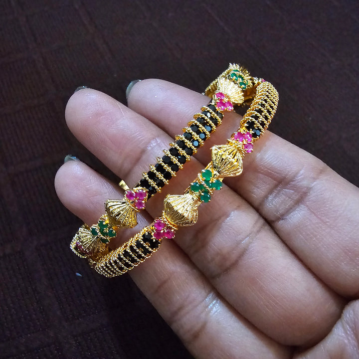 Black Bangles Set