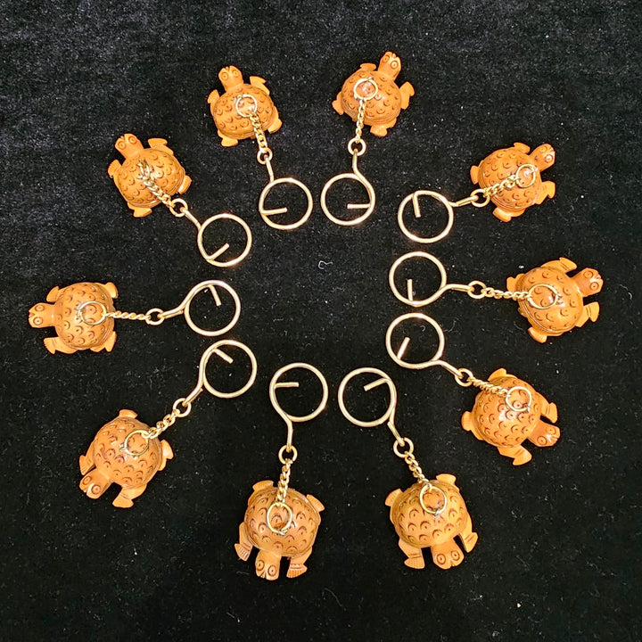 Handmade turtle key chains