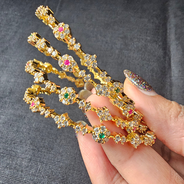 2.2 size  Cz Bangles