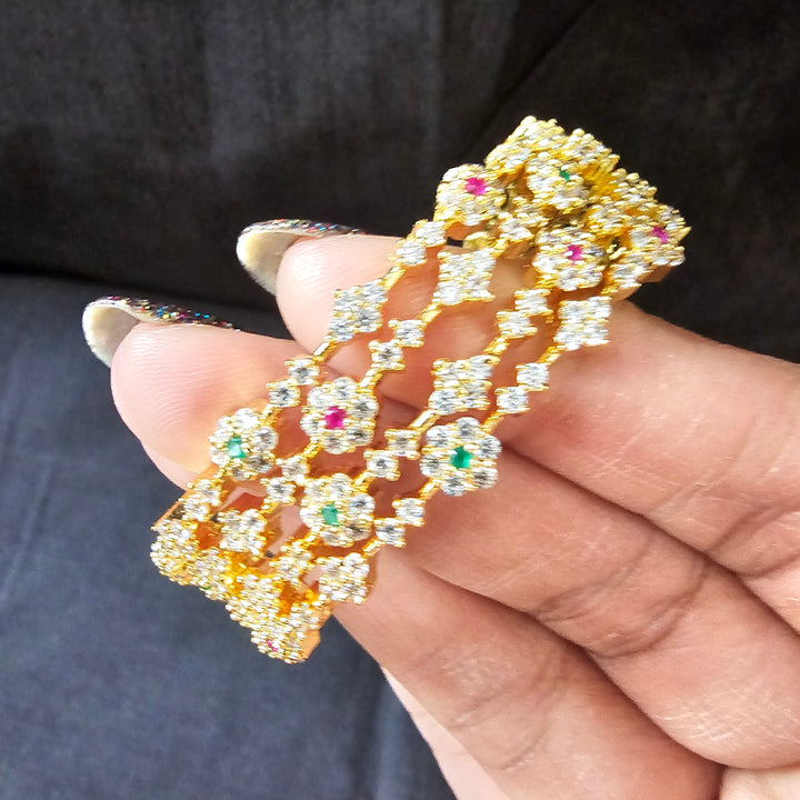 2.2 size  Cz Bangles