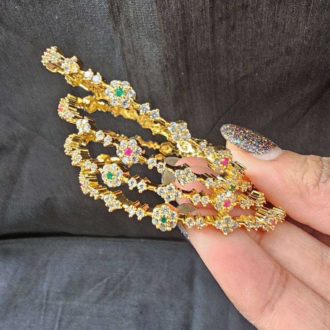 2.2 size  Cz Bangles