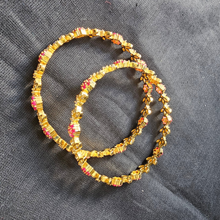 Stone Bangles Set