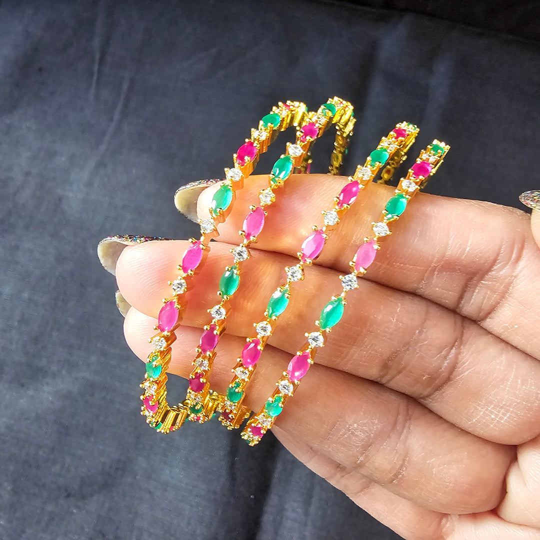 Pink and green set