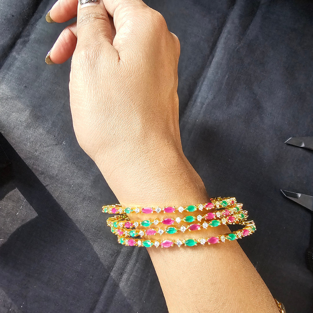 Pink and green set