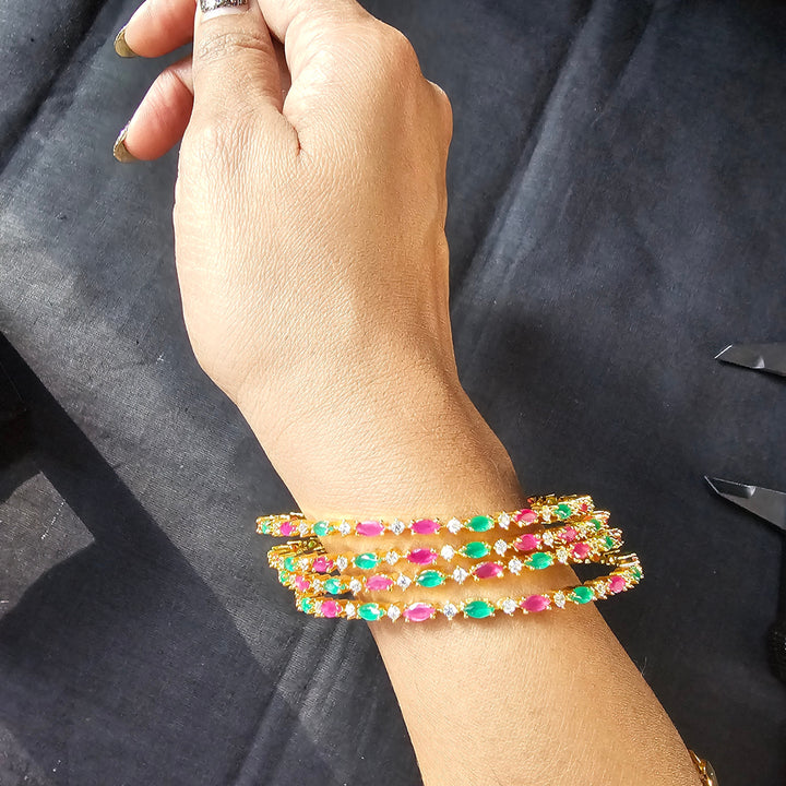 Pink and green set