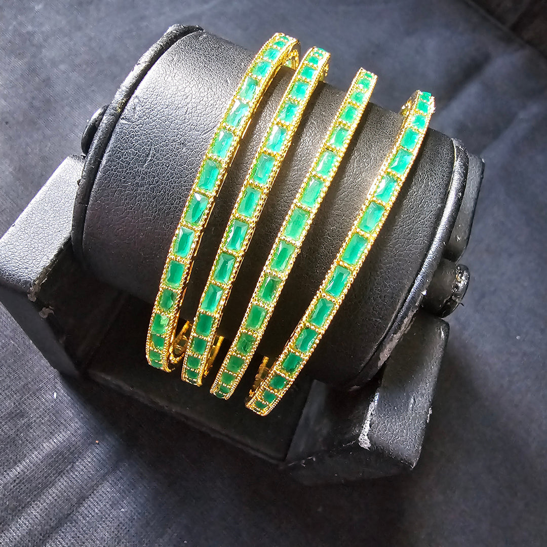 green Bangles Set