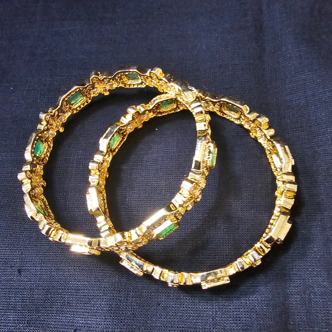 Green 2 Bangles set